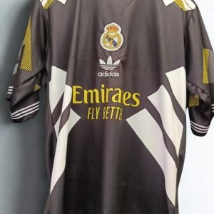 real madrid  5sleev embroidery collar